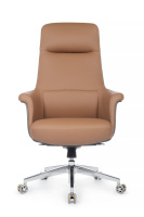 Изображение кресло rv design verdi (а-655) кожа коричневая